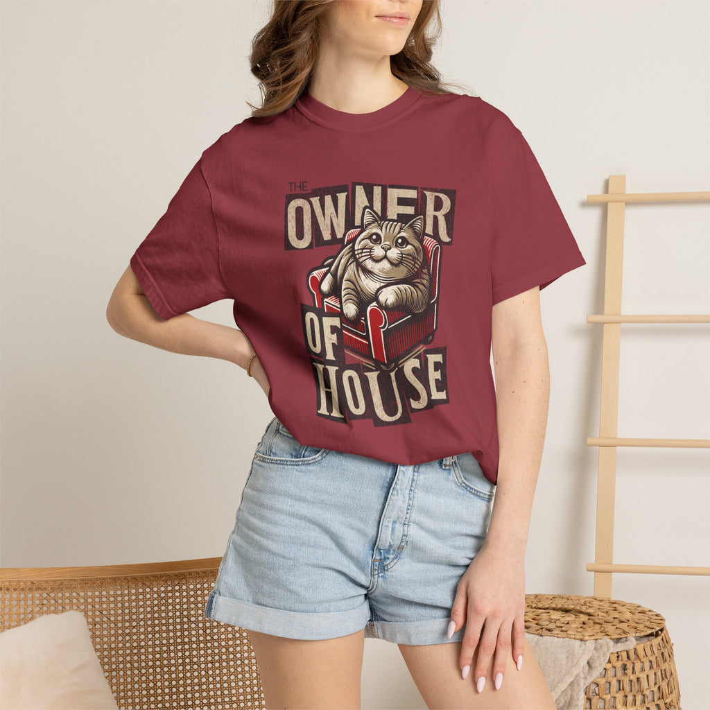 Owner of the House Cat T-Shirt — Vintage Cat Graphic Tee
