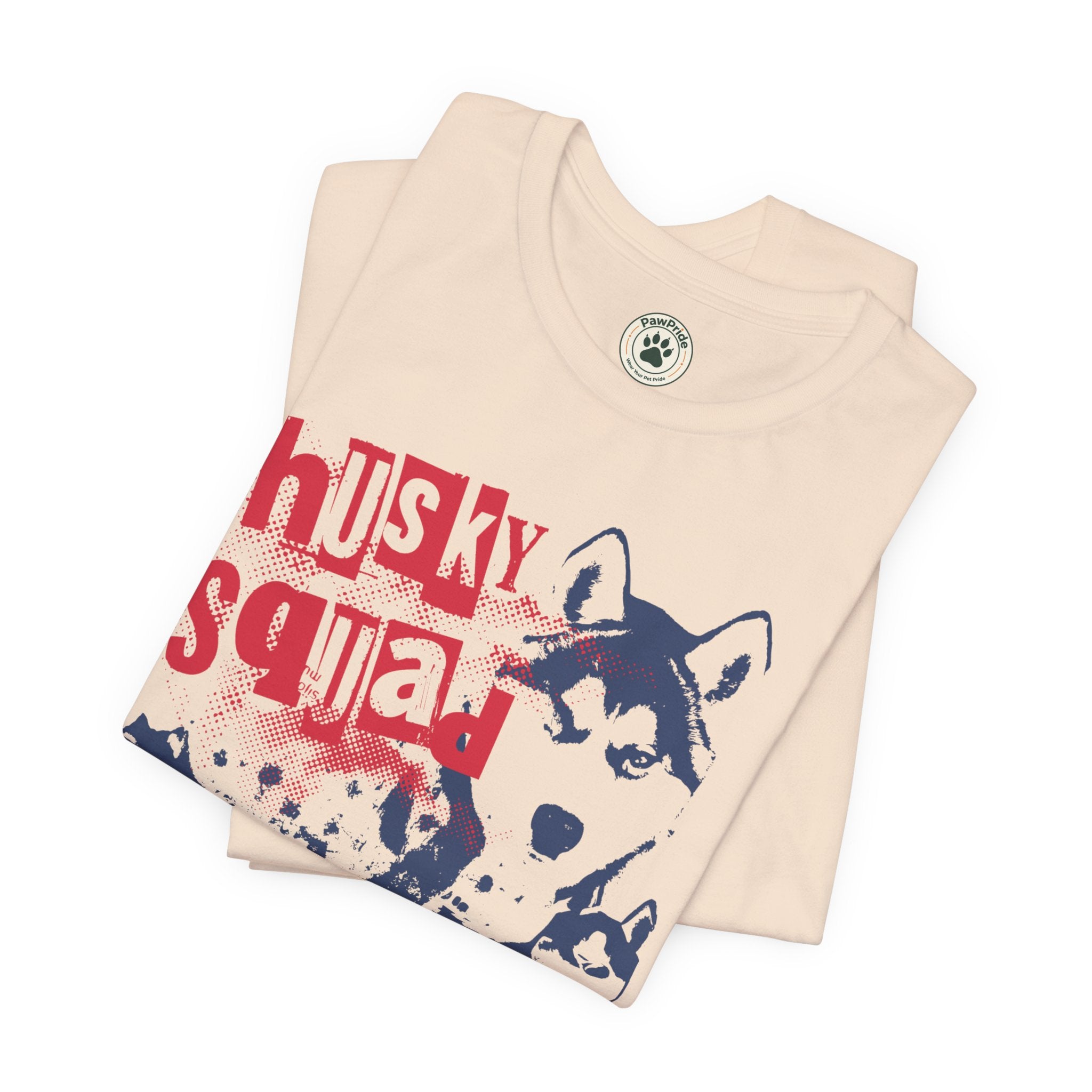 Husky Squad Tee — Wild and Free Siberian Husky Graphic T-Shirt