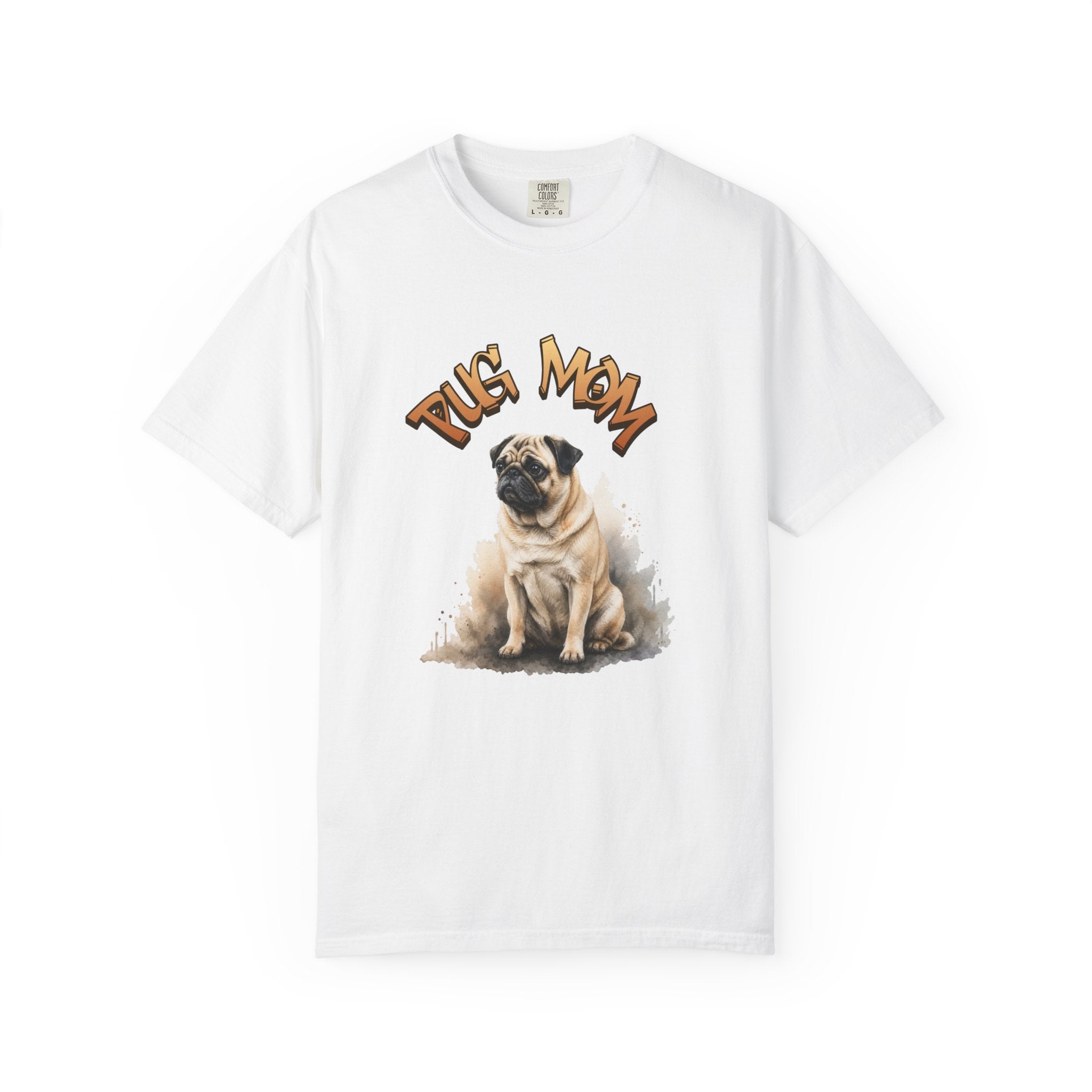 Pug Mom T-Shirt — Cute Pug Dog Tee for Dog Lovers