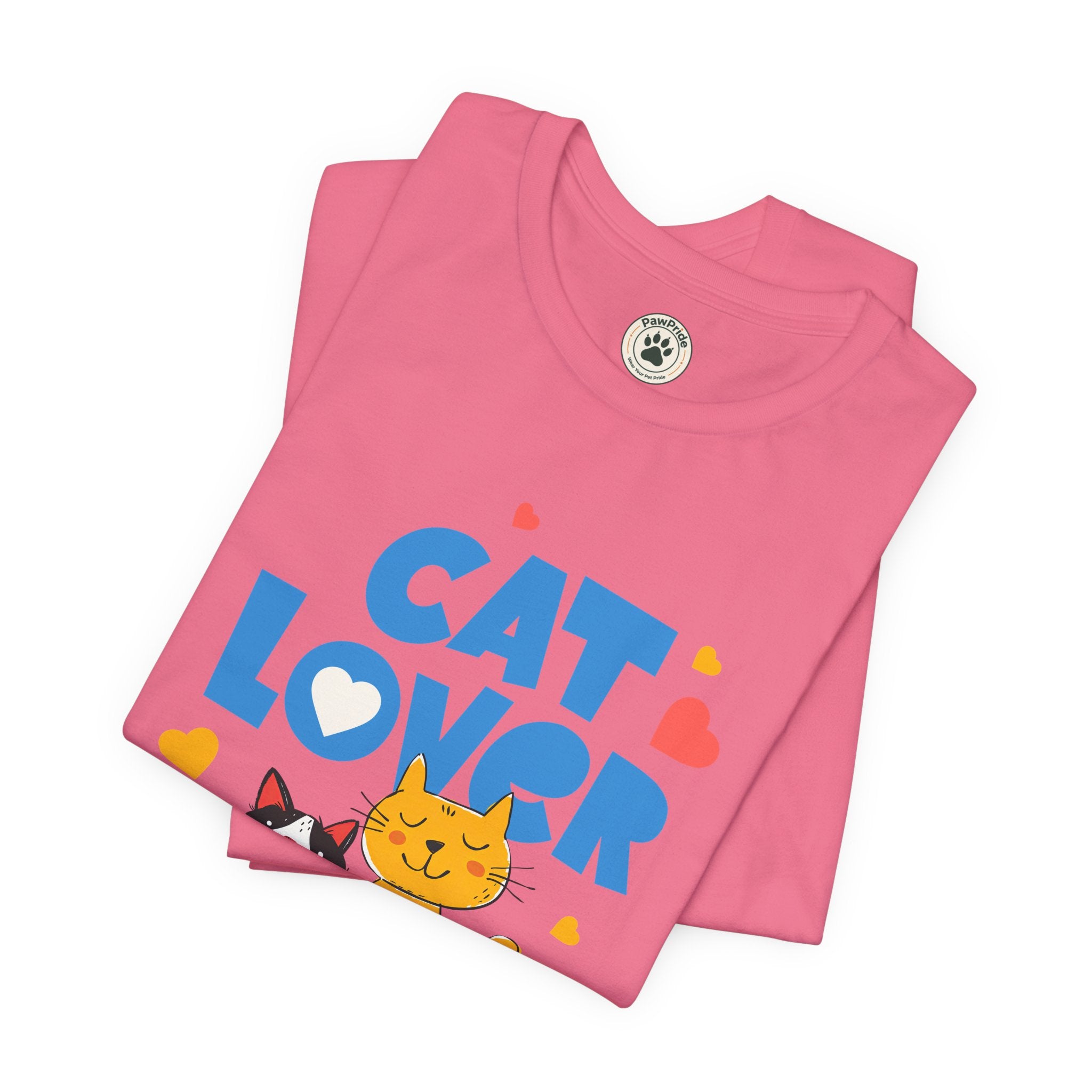 Cat Lover T-Shirt — Cute Cartoon Cats Graphic Tee