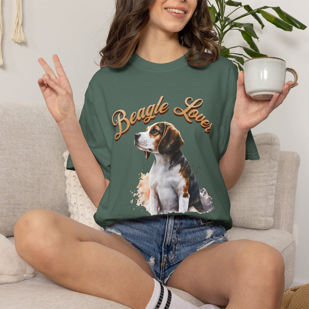 Beagle Lover T-Shirt — Vintage Dog Graphic Tee