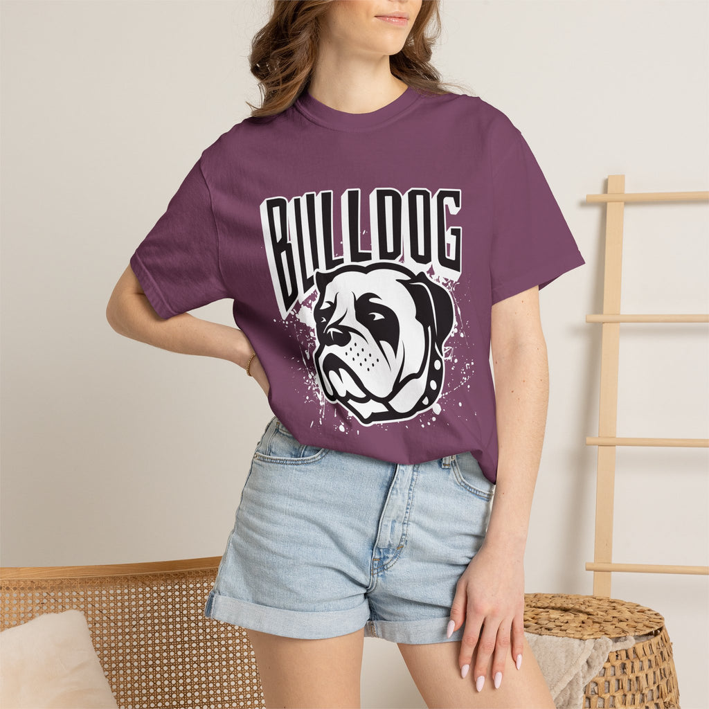Bulldog Graphic T-Shirt — Vintage Team Mascot Tee