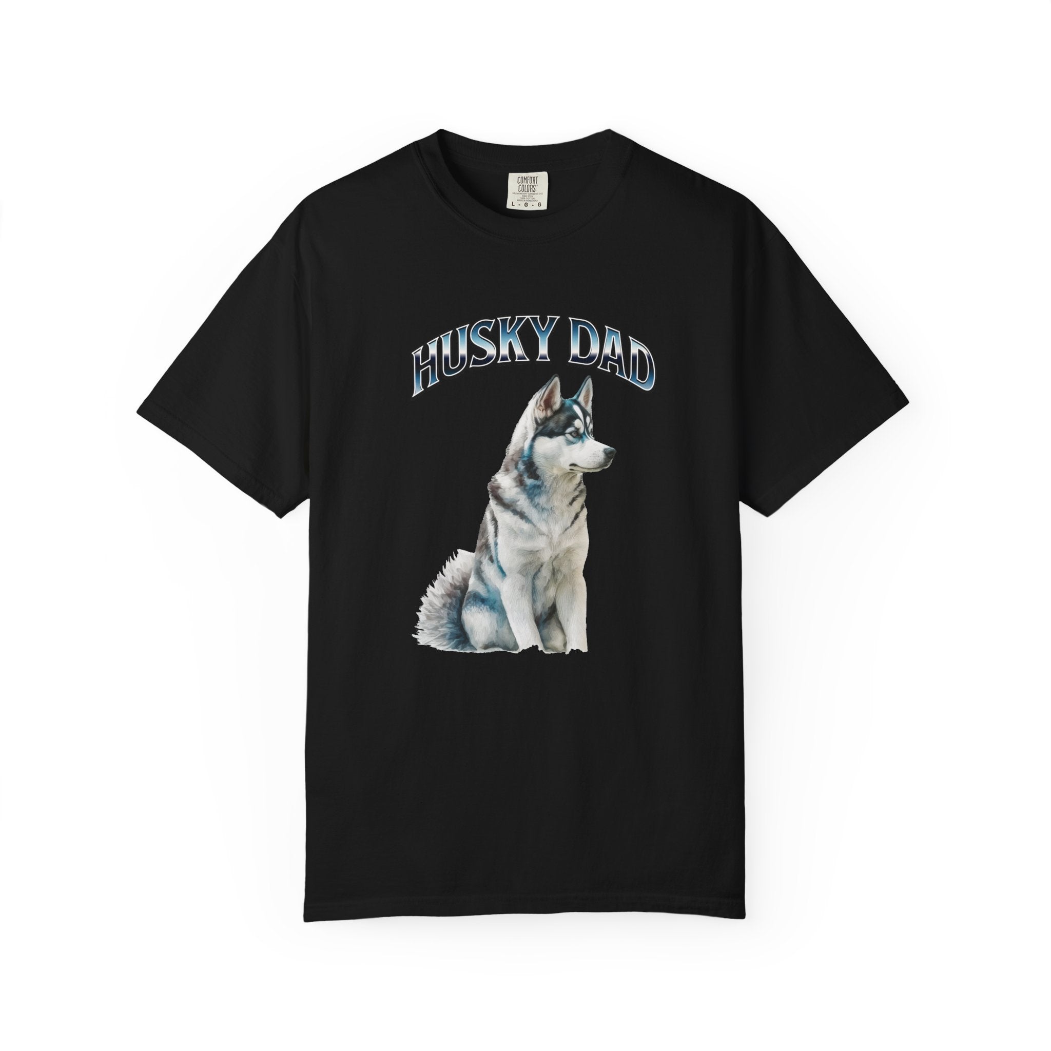 Husky Dad T-Shirt — Siberian Husky Dog Dad Tee