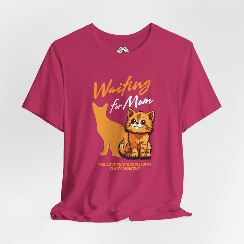 Waiting for Mom Cat T-Shirt — Cute Rescue Kitten Graphic Tee