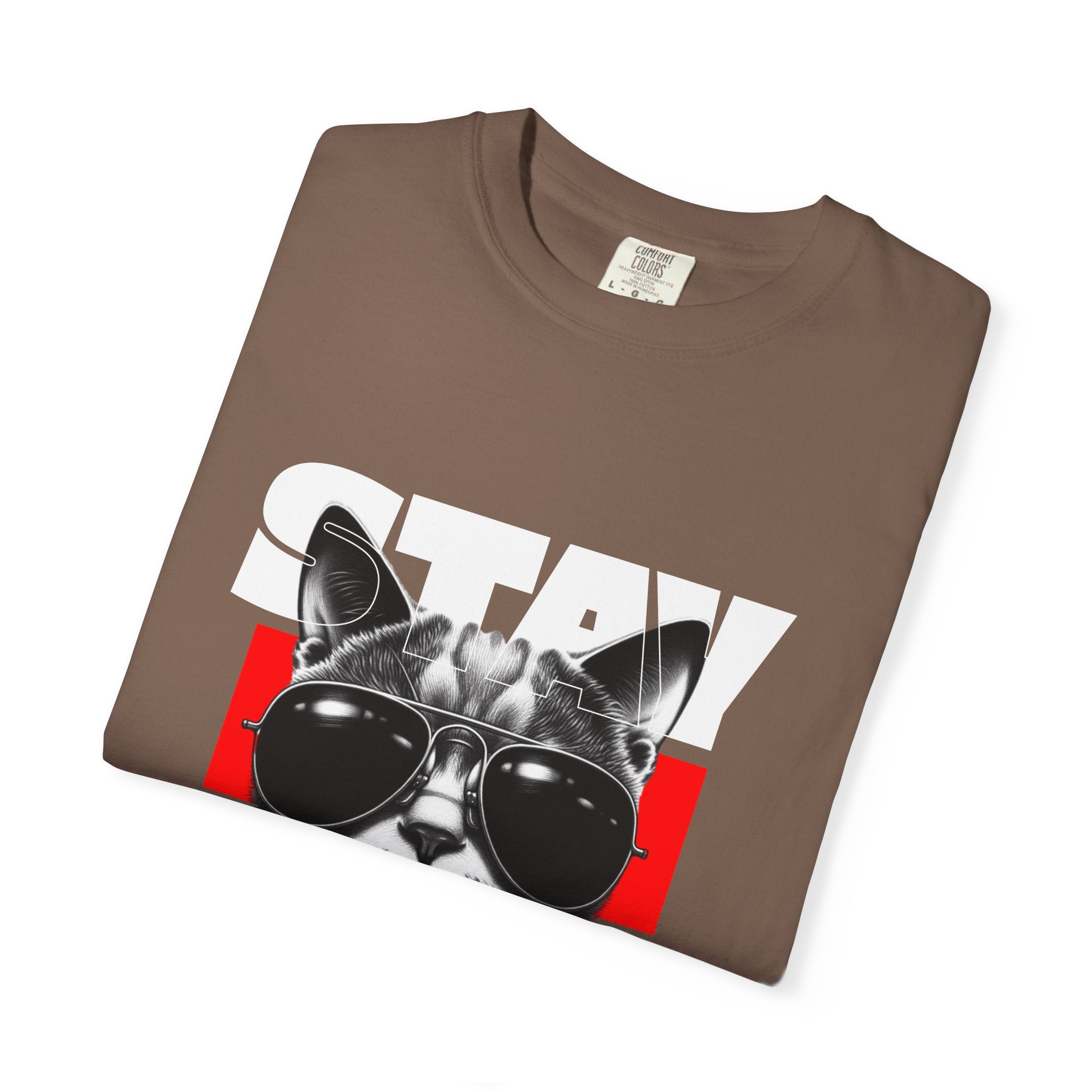Stay Cool Cat T-Shirt — Retro Sunglasses Graphic Tee