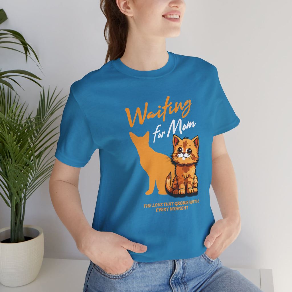 Waiting for Mom Cat T-Shirt — Cute Rescue Kitten Graphic Tee