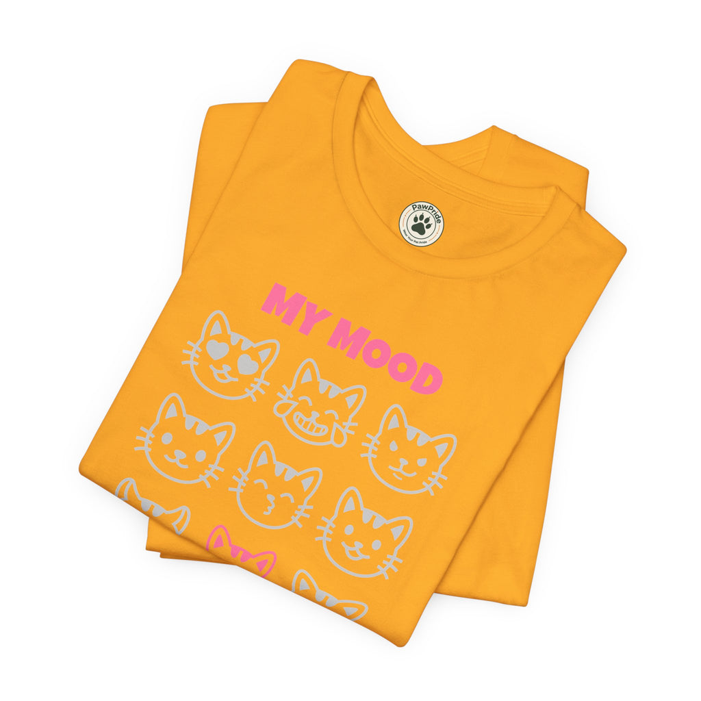 My Mood Right Now Cat Graphic Tee