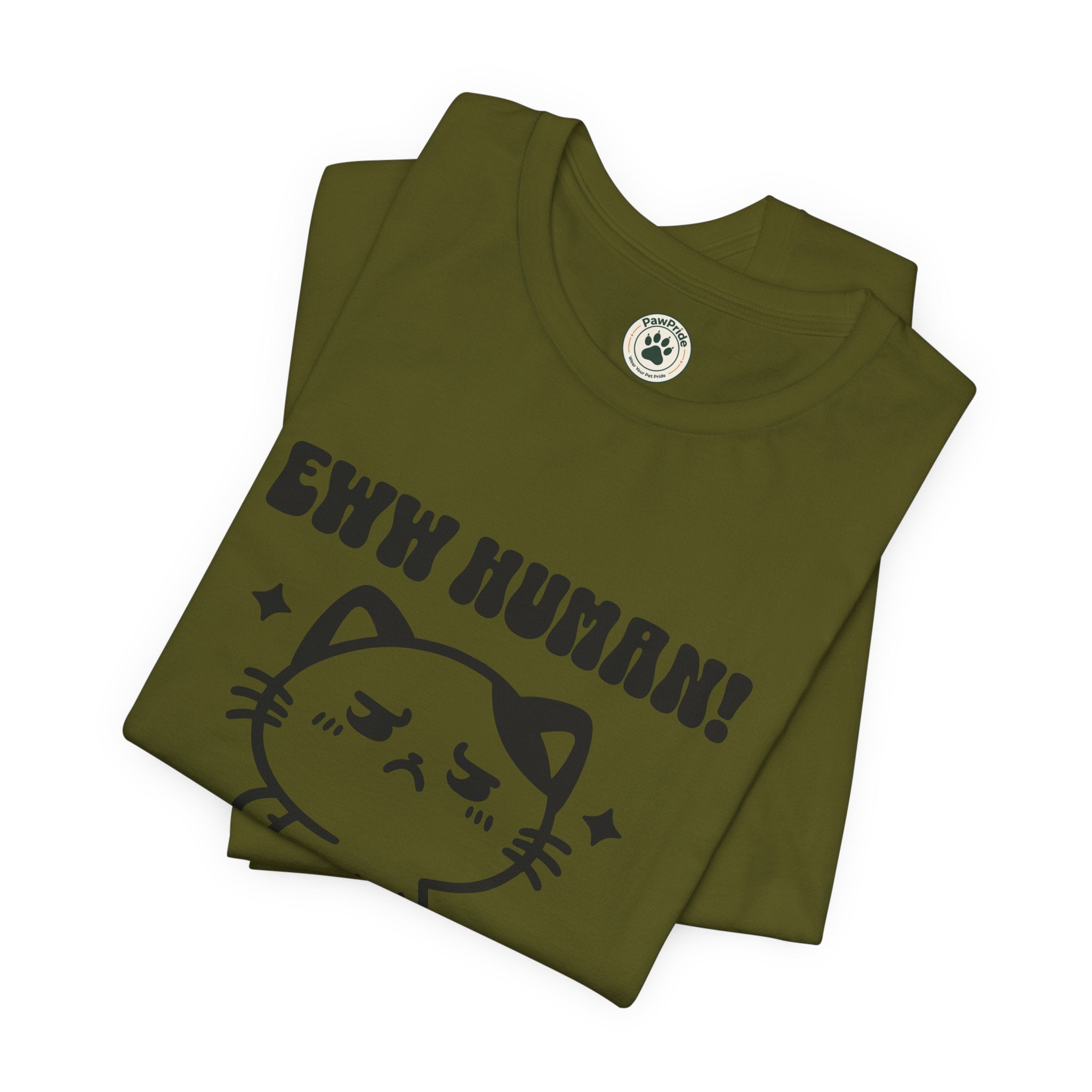 Eww Human! Cute Grumpy Cat Tee