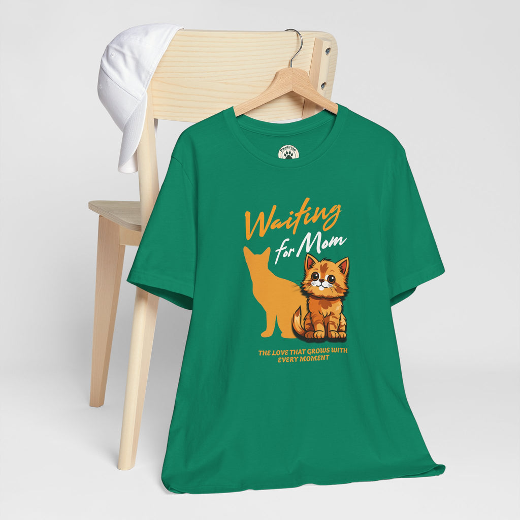 Waiting for Mom Cat T-Shirt — Cute Rescue Kitten Graphic Tee