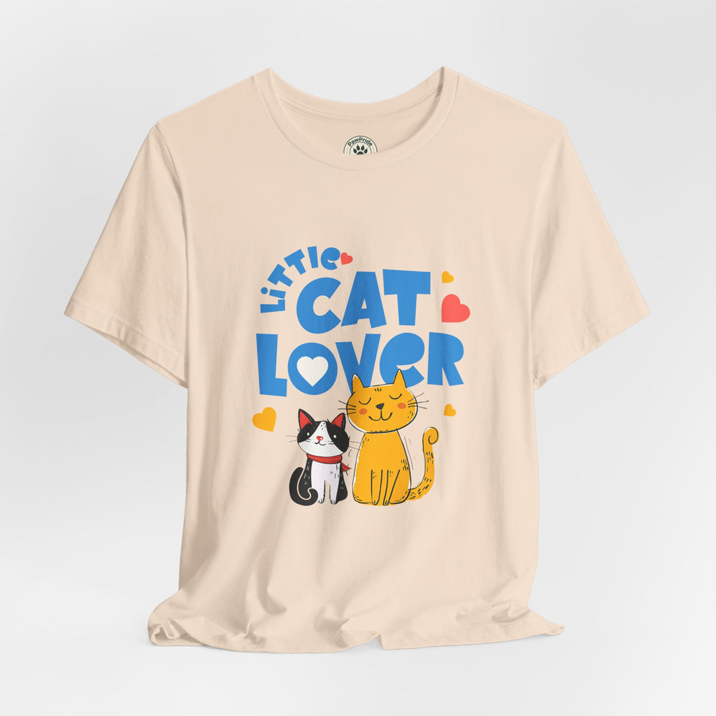 Little Cat Lover T-Shirt — Cute Cat Graphic Tee for Kids & Cat Moms