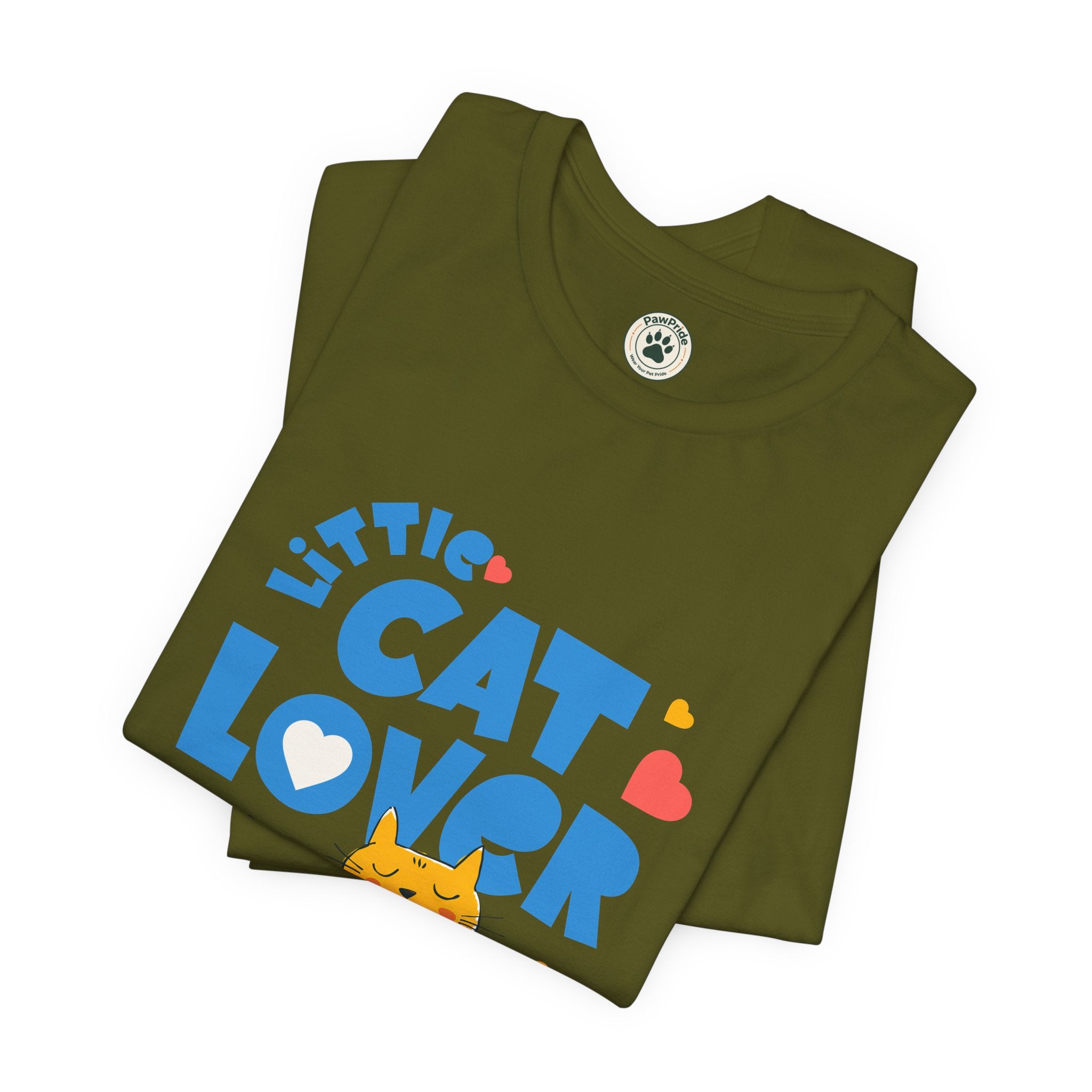 Little Cat Lover T-Shirt — Cute Cat Graphic Tee for Kids & Cat Moms