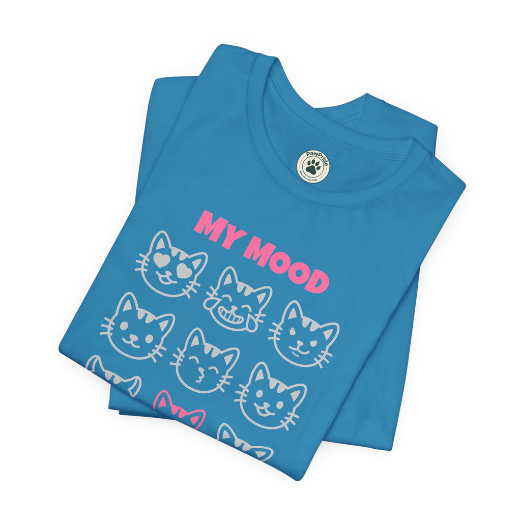 My Mood Right Now Cat Graphic Tee