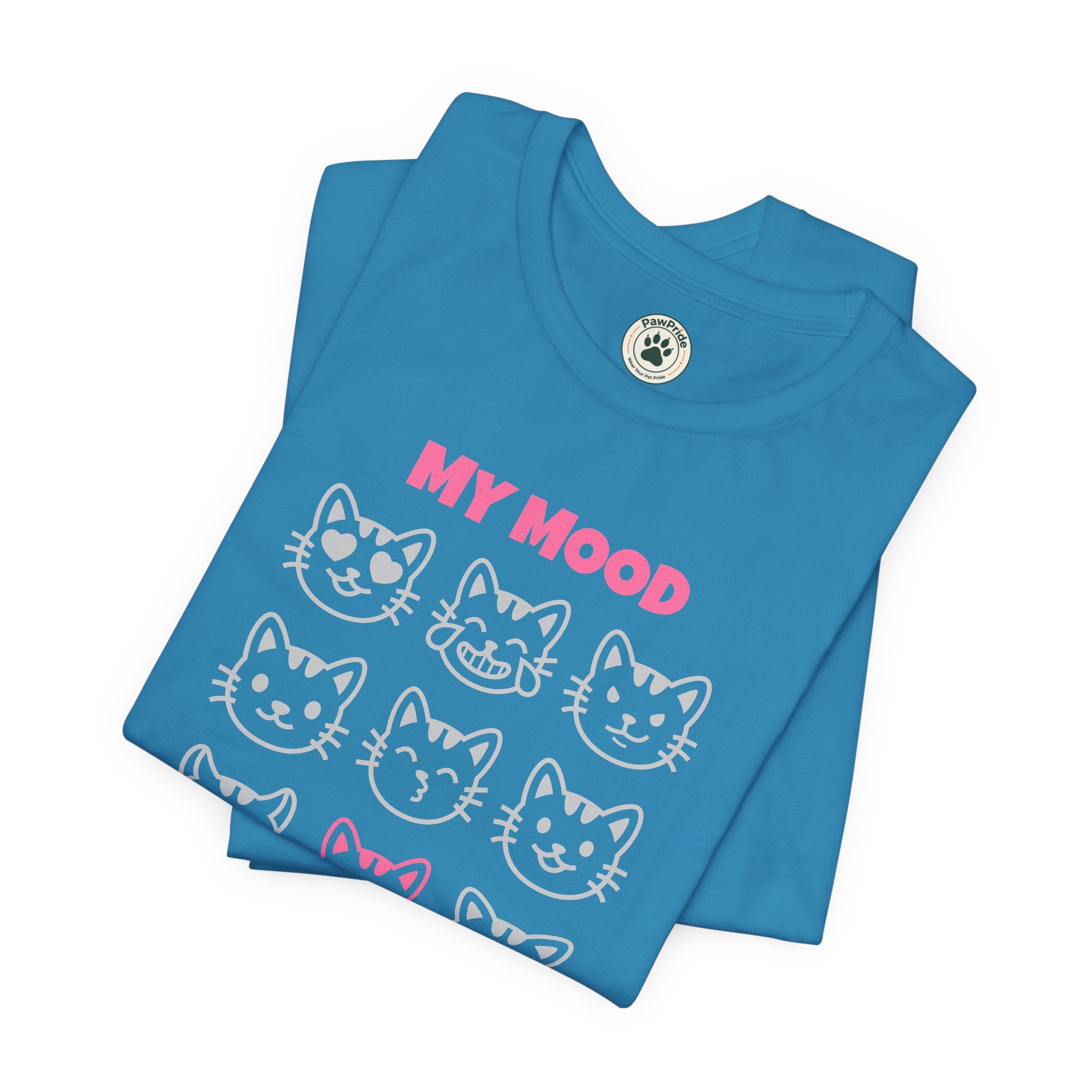 My Mood Right Now Cat Graphic Tee