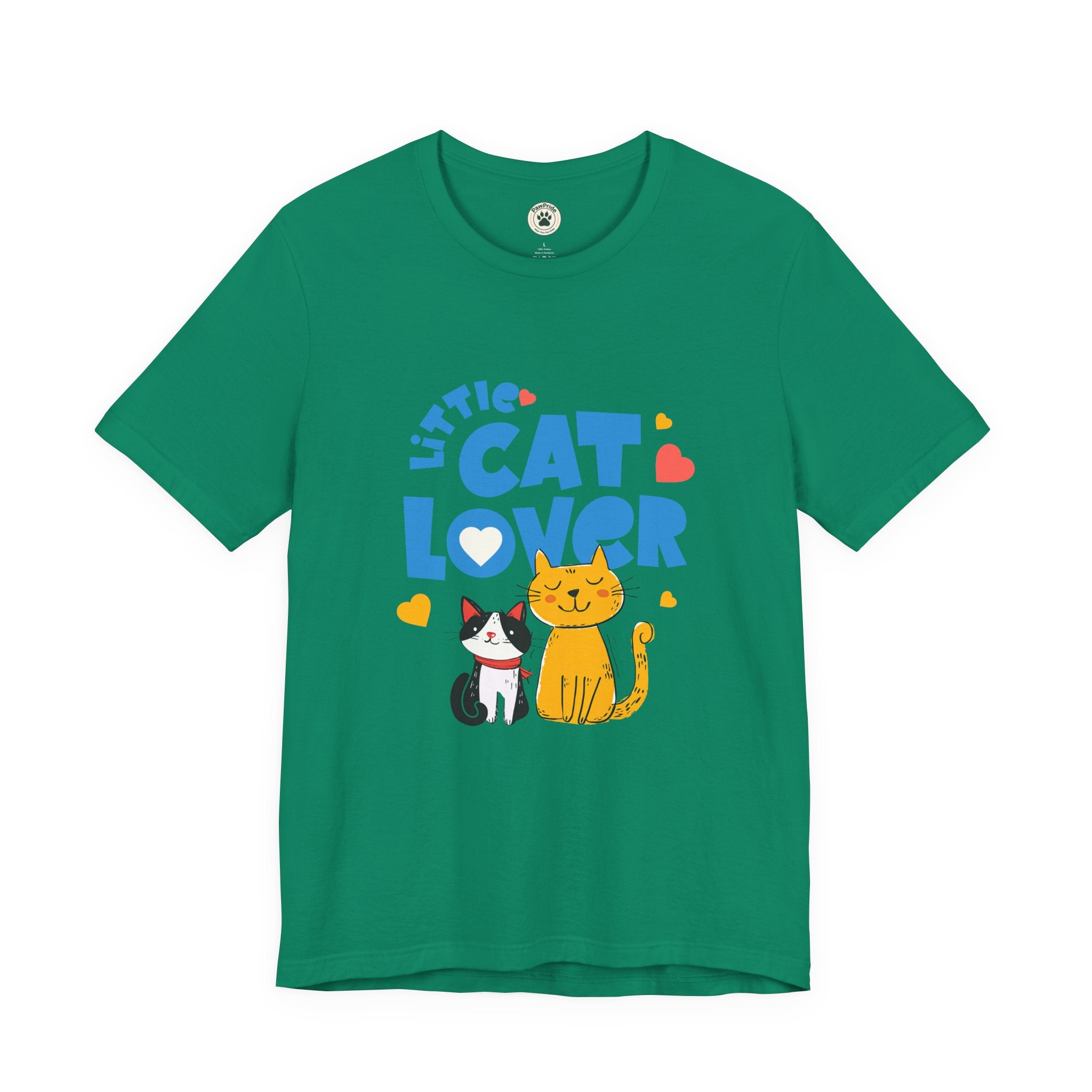Little Cat Lover T-Shirt — Cute Cat Graphic Tee for Kids & Cat Moms