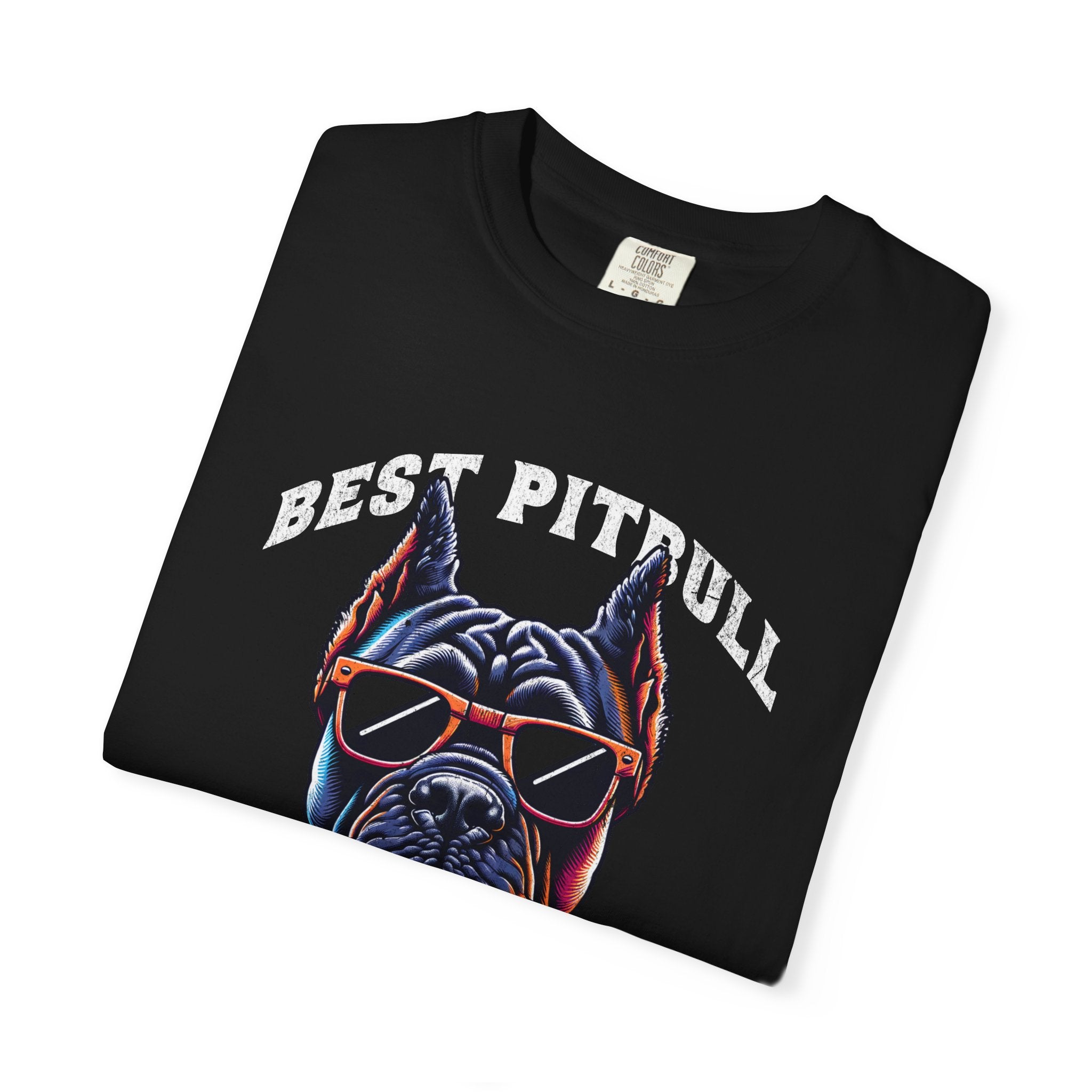 Best Pitbull Dad Ever T-Shirt – Cool Sunglasses Pitbull Father’s Day Tee