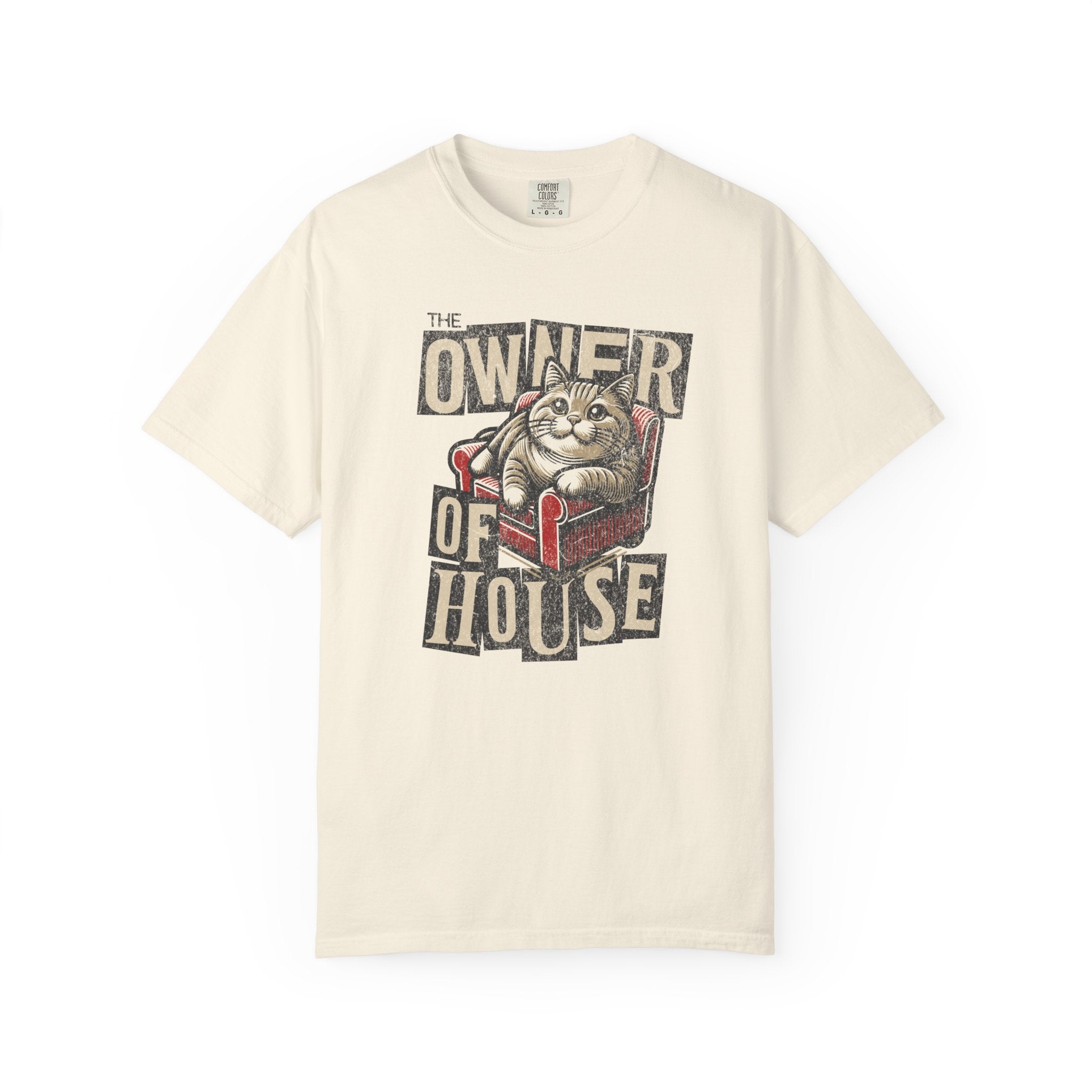 Owner of the House Cat T-Shirt — Vintage Cat Graphic Tee