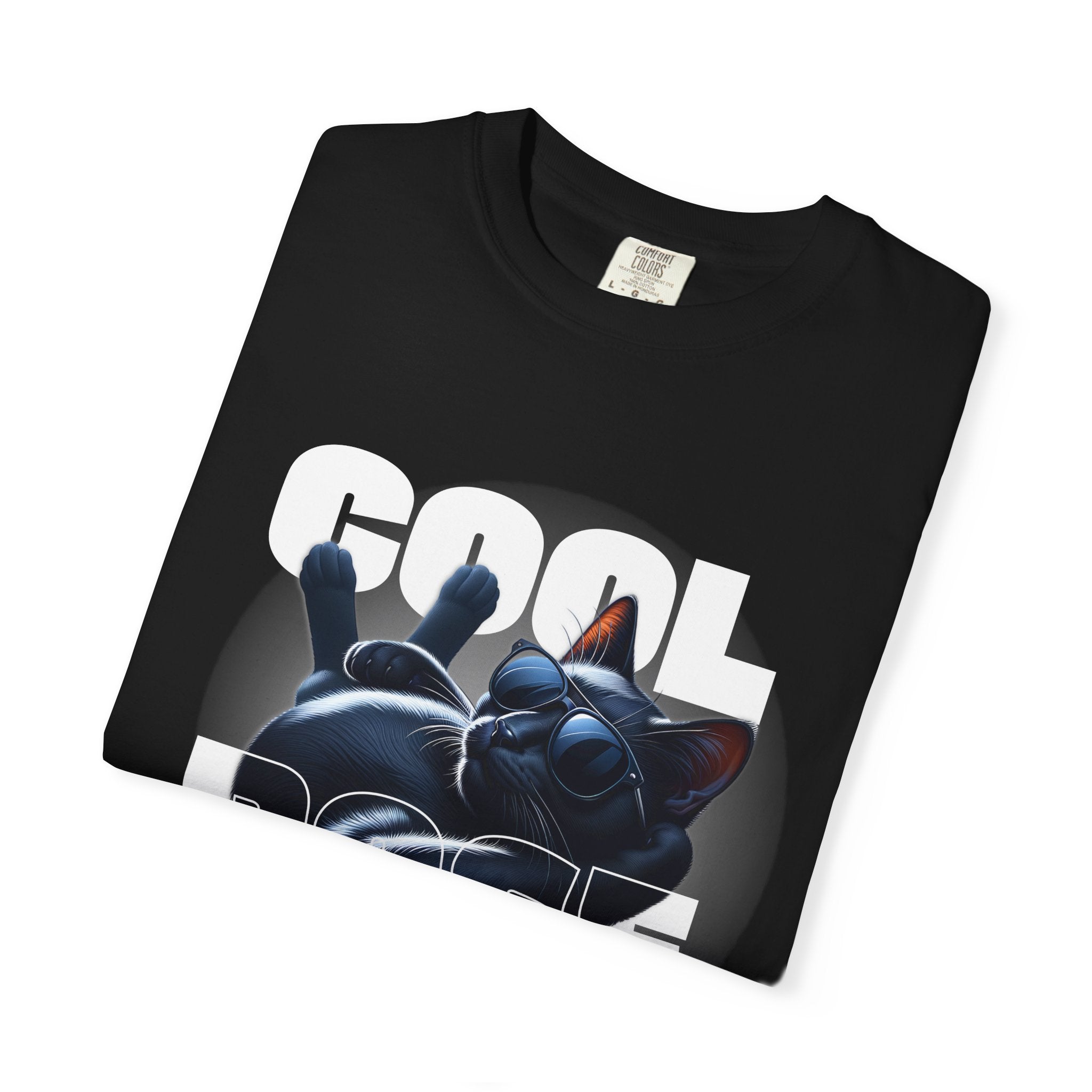 Cool Pose Cat T-Shirt — "Every Cat Deserves to Look Fabulous" Graphic Tee