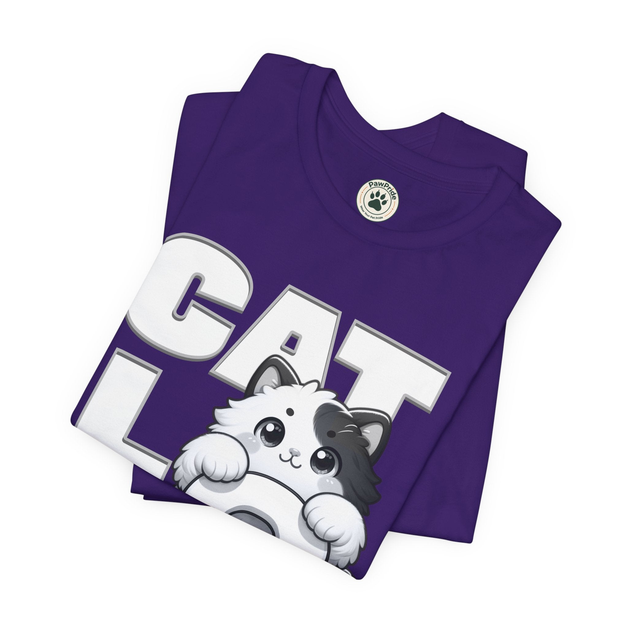 Cat Lover T‑Shirt — Cute Kitten Donut Graphic Tee for Cat Fans