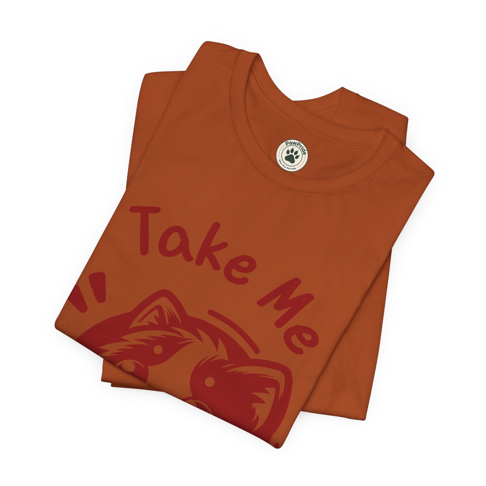 Take Me Puppy T-Shirt — Cute Dog Graphic Tee for Pet Lovers