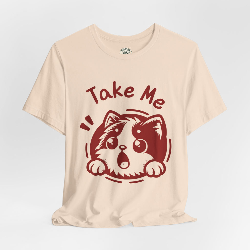 Take Me Puppy T-Shirt — Cute Dog Graphic Tee for Pet Lovers