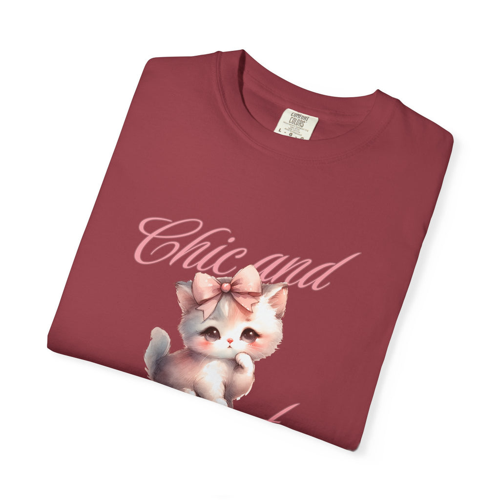Chic and Sweet Kitten T-Shirt