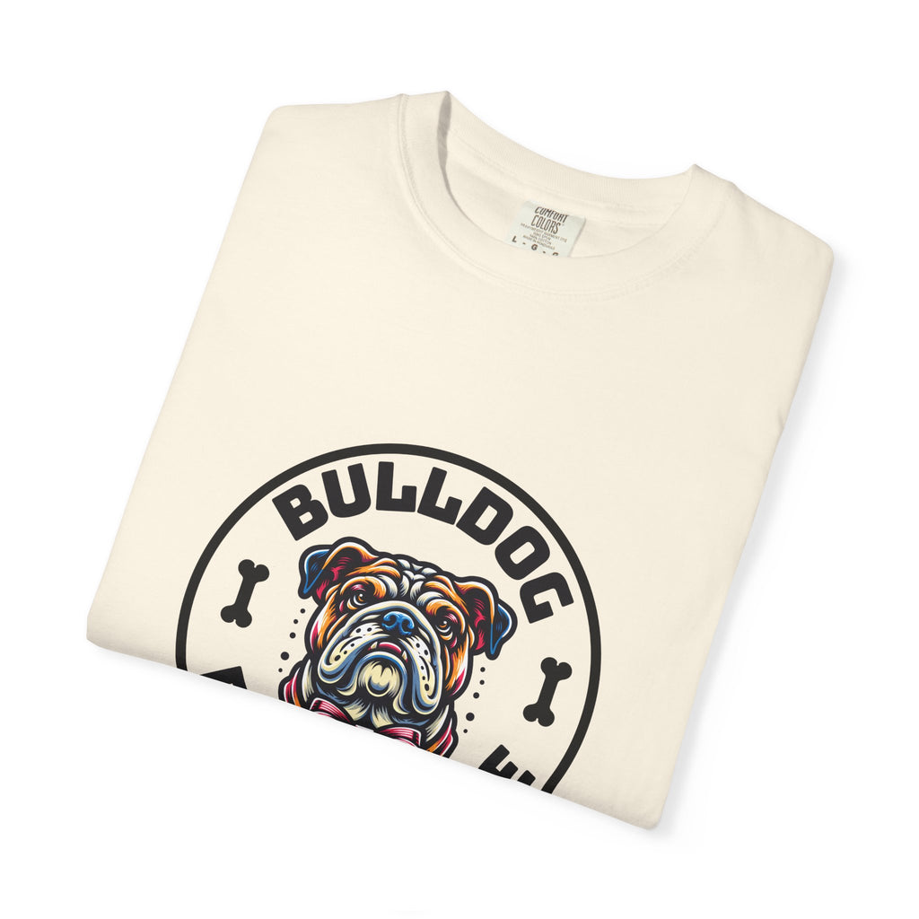 Bulldog Dog House T-Shirt — Vintage Bulldog Logo Tee