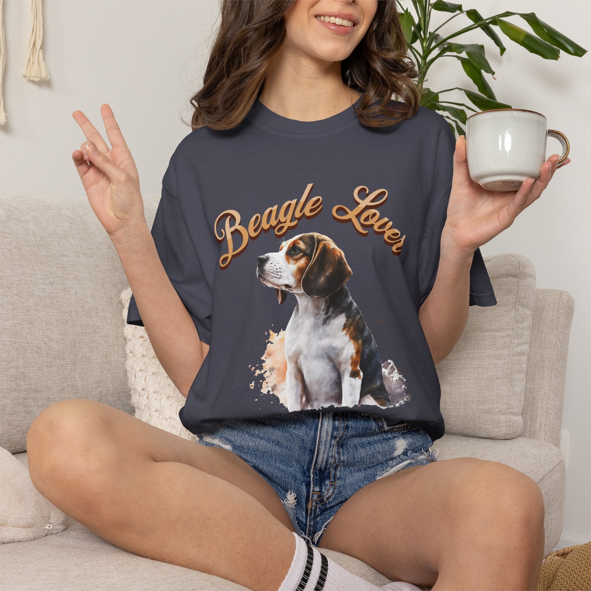 Beagle Lover T-Shirt — Vintage Dog Graphic Tee