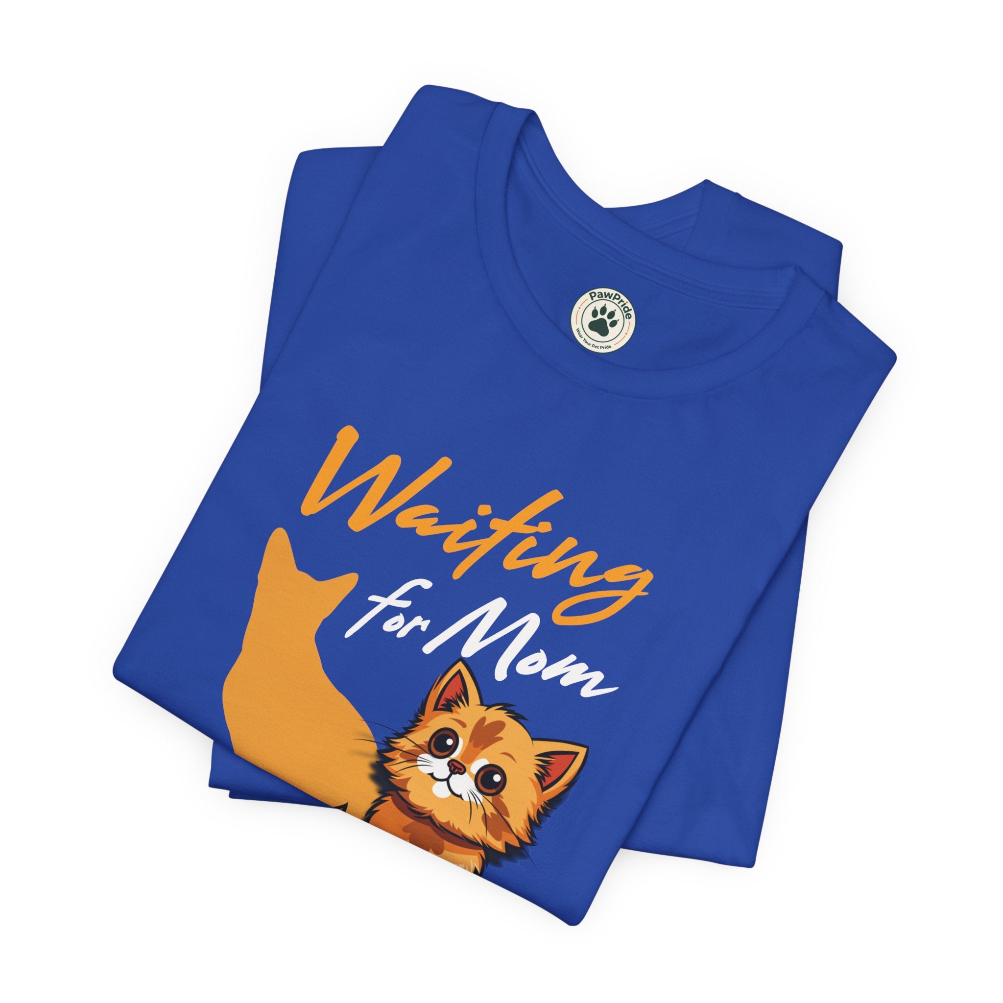 Waiting for Mom Cat T-Shirt — Cute Rescue Kitten Graphic Tee