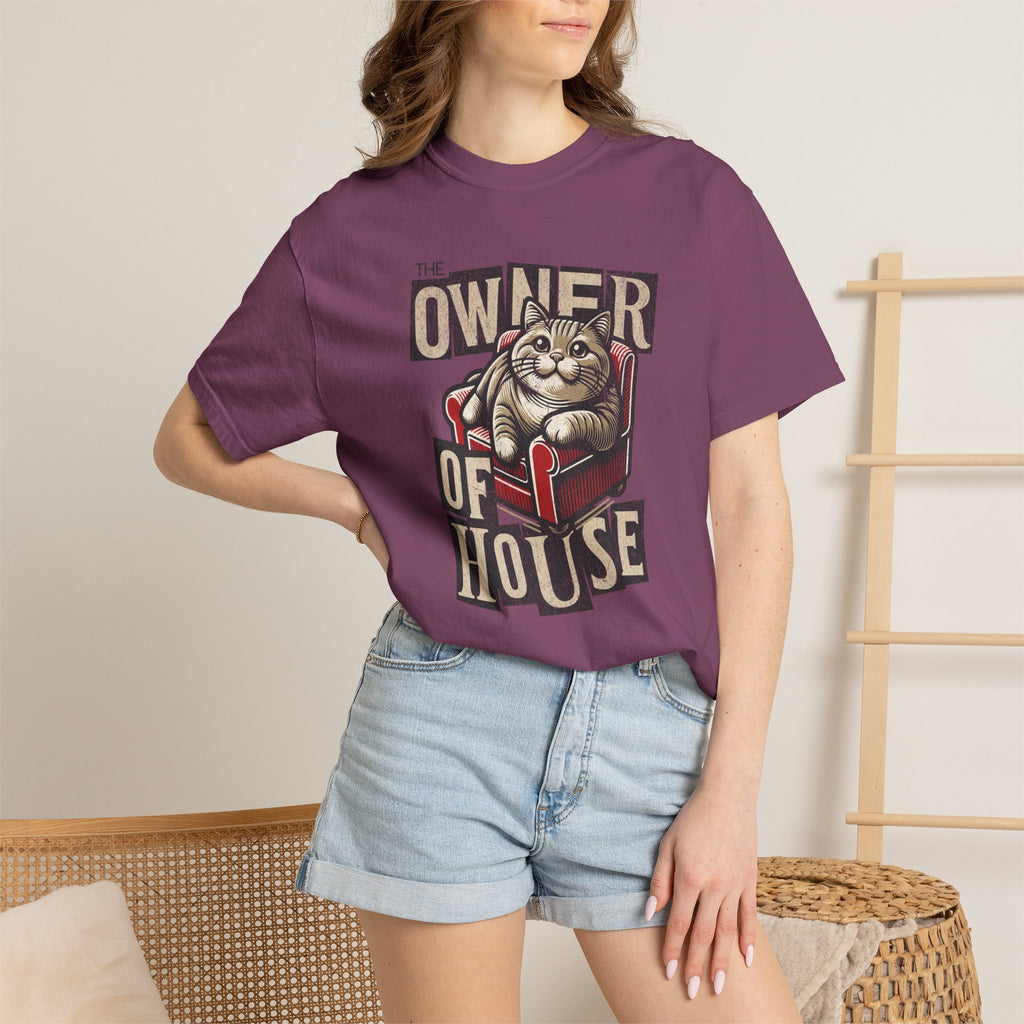 Owner of the House Cat T-Shirt — Vintage Cat Graphic Tee