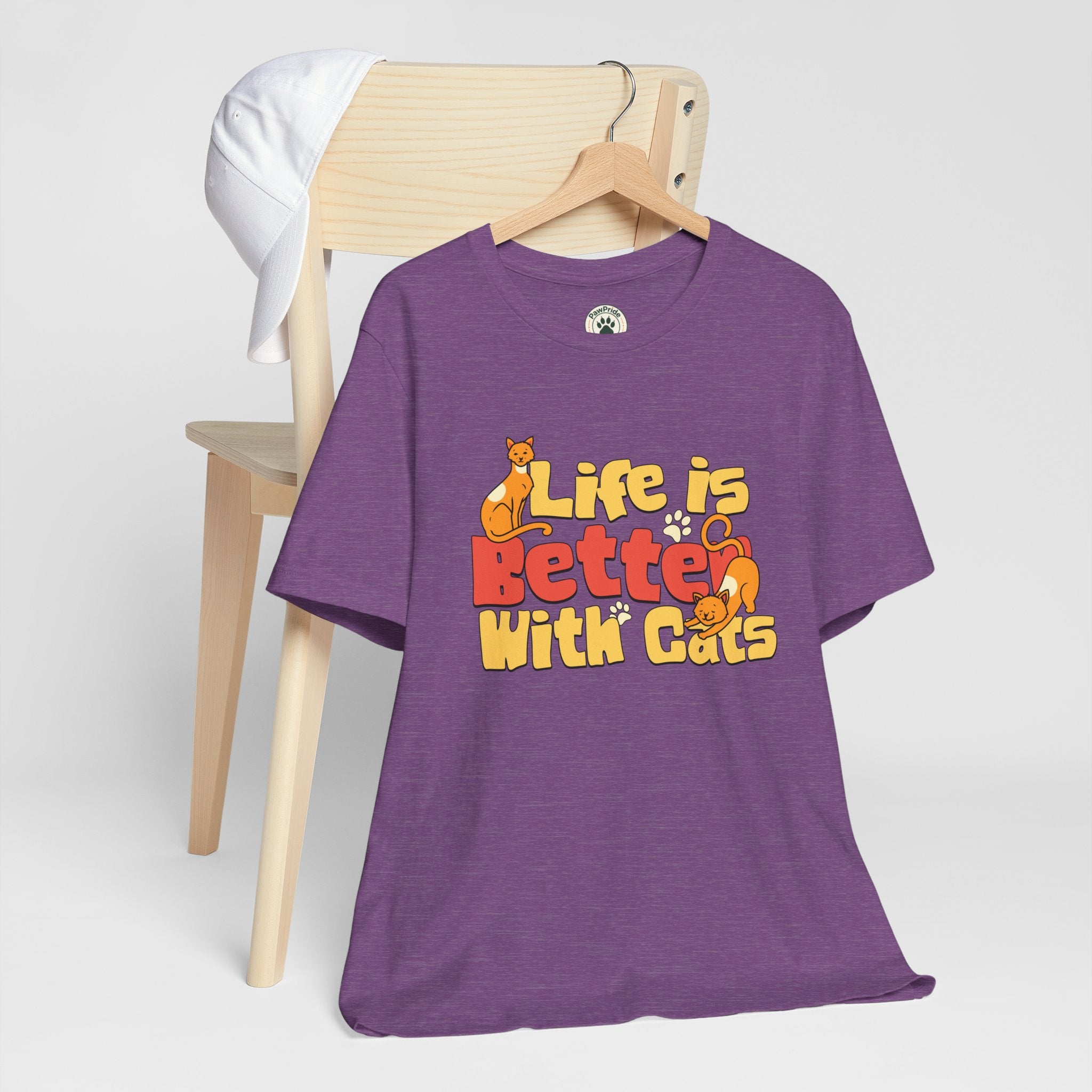 Life Is Better With Cats T‑Shirt