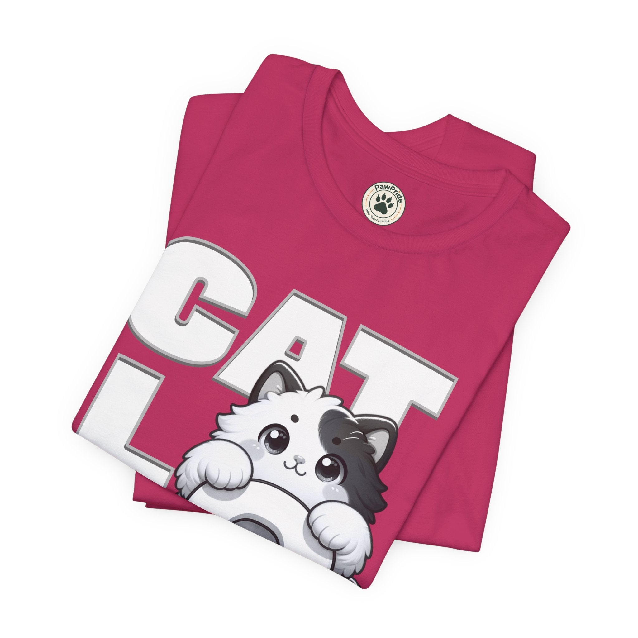 Cat Lover T‑Shirt — Cute Kitten Donut Graphic Tee for Cat Fans
