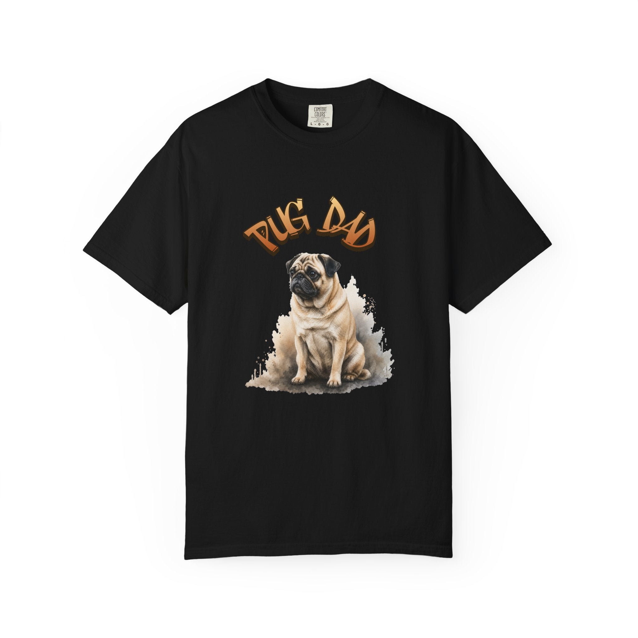 Pug Dad T-Shirt — Cute Pug Graphic Tee for Dog Lovers