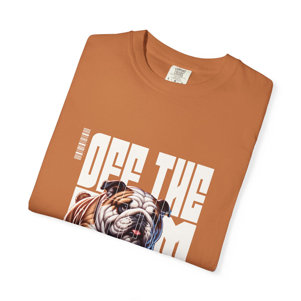Bulldog Skateboard T-Shirt – “Off The Wall” Vintage Skate Dog Tee