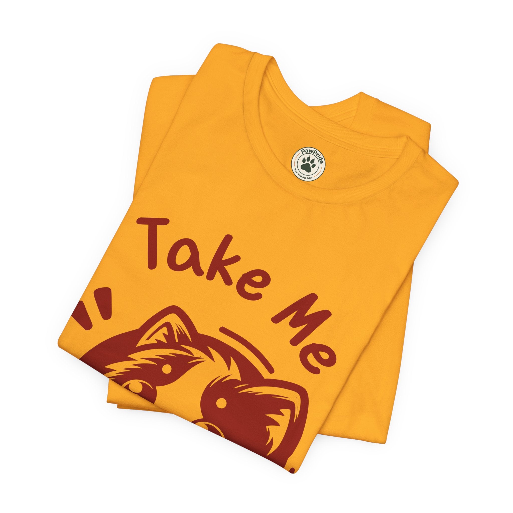 Take Me Puppy T-Shirt — Cute Dog Graphic Tee for Pet Lovers