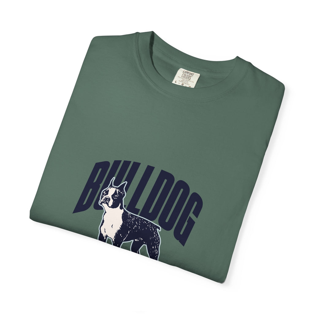 Bulldog Graphic T-Shirt — Vintage Collegiate Dog Tee