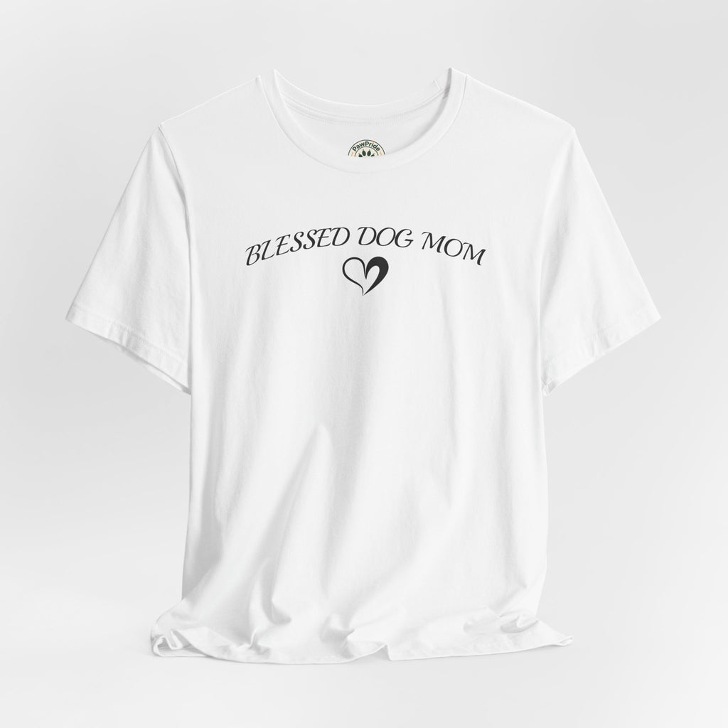 Blessed Dog Mom Tee — Women's Dog Mom Shirt with Heart
