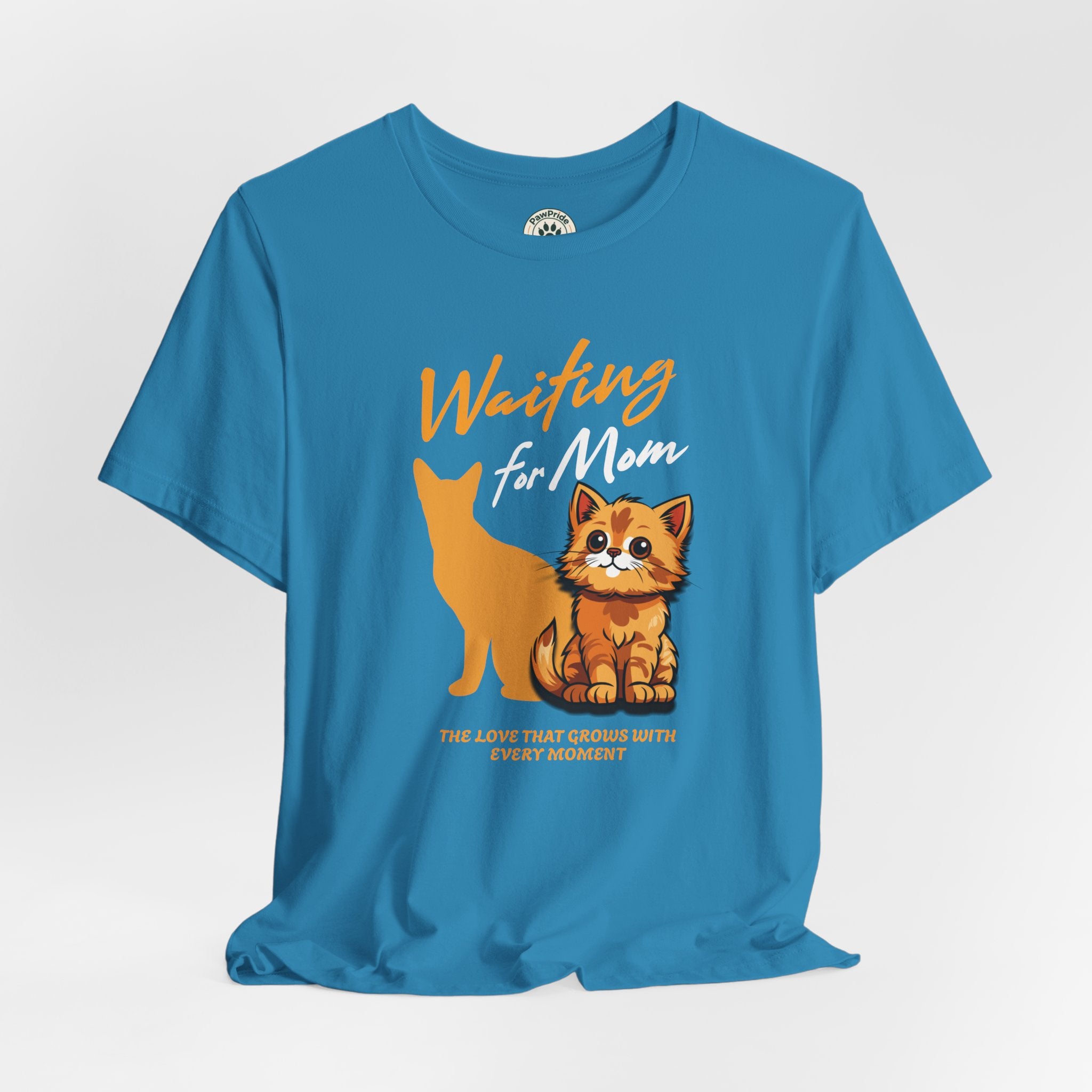 Waiting for Mom Cat T-Shirt — Cute Rescue Kitten Graphic Tee