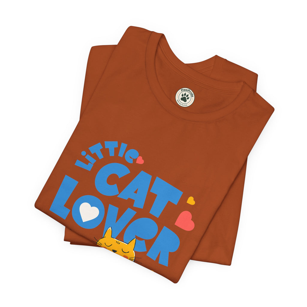 Little Cat Lover T-Shirt — Cute Cat Graphic Tee for Kids & Cat Moms