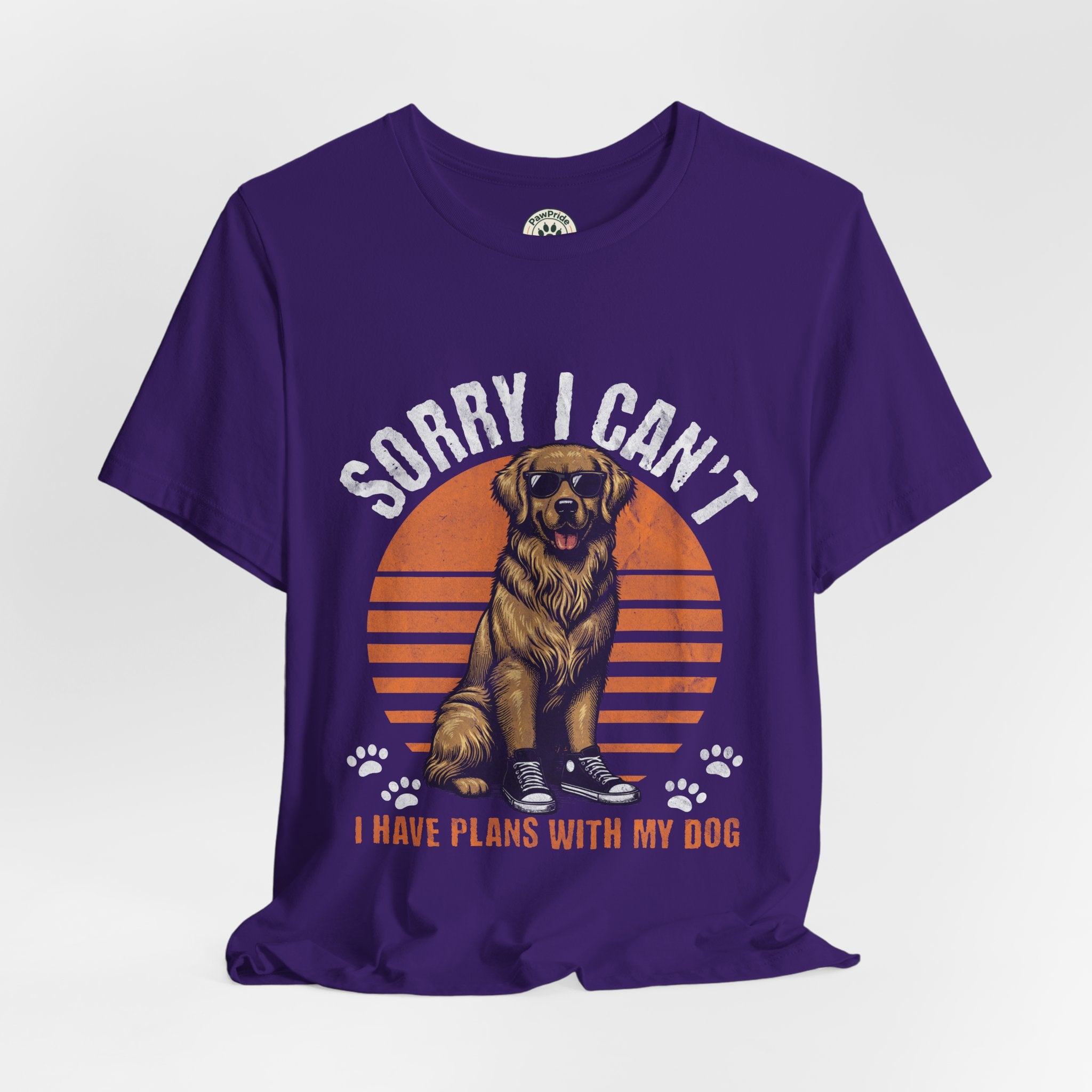 Dog Plans T-Shirt — “Sorry I Can’t, I Have Plans With My Dog” Graphic Tee