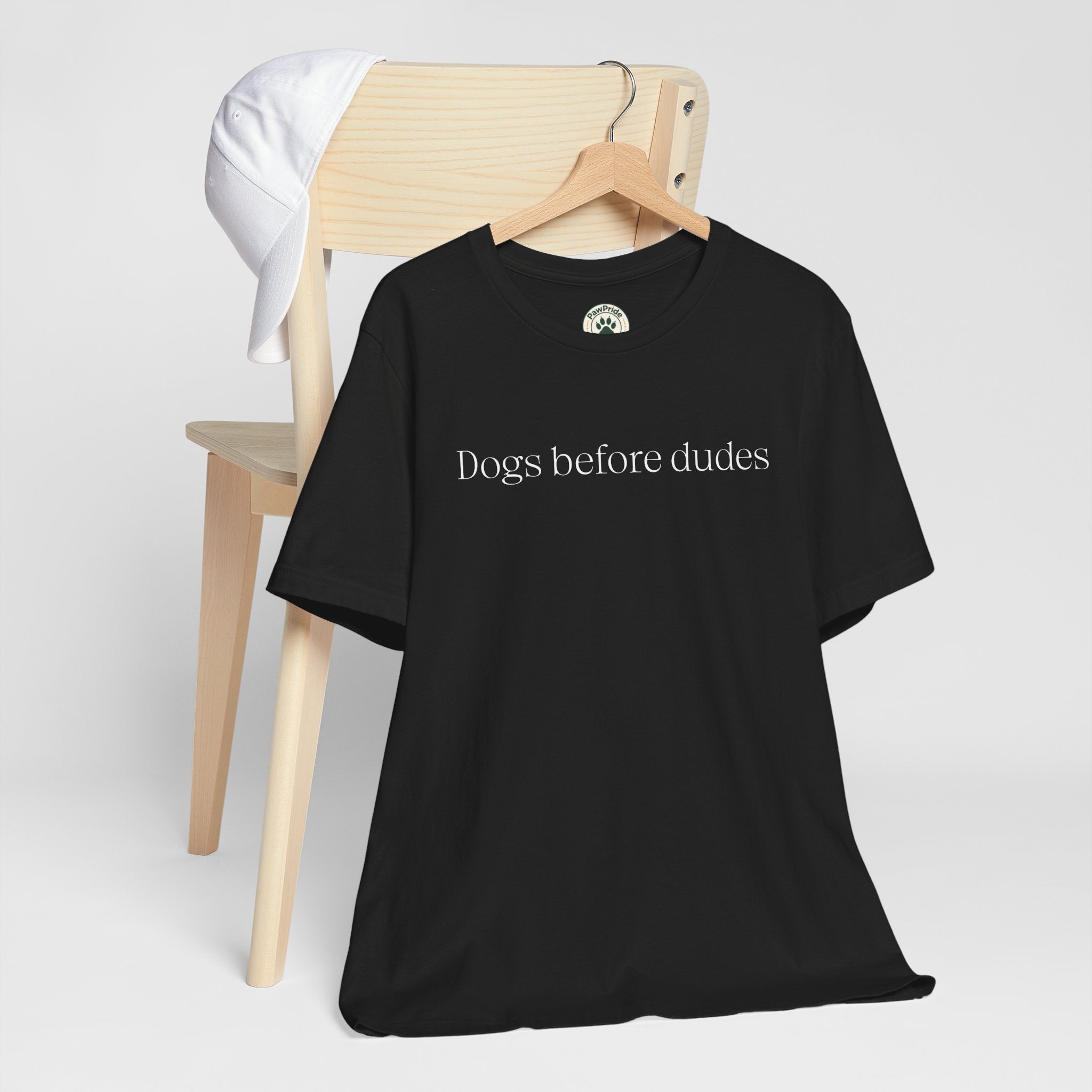 Dogs Before Dudes T‑Shirt — Funny Dog Lover Tee