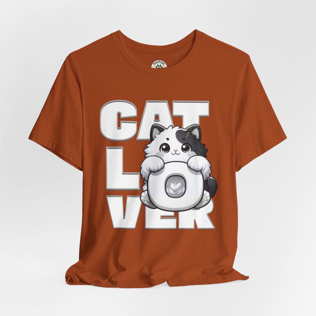 Cat Lover T‑Shirt — Cute Kitten Donut Graphic Tee for Cat Fans