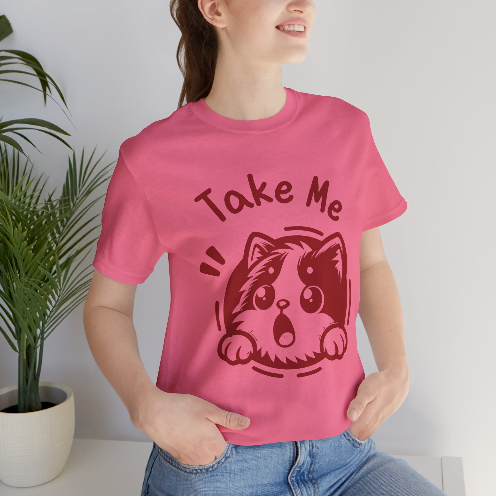 Take Me Puppy T-Shirt — Cute Dog Graphic Tee for Pet Lovers