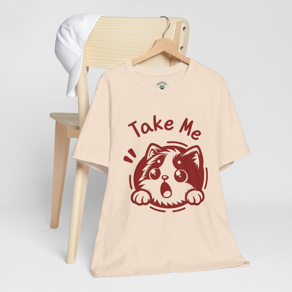 Take Me Puppy T-Shirt — Cute Dog Graphic Tee for Pet Lovers