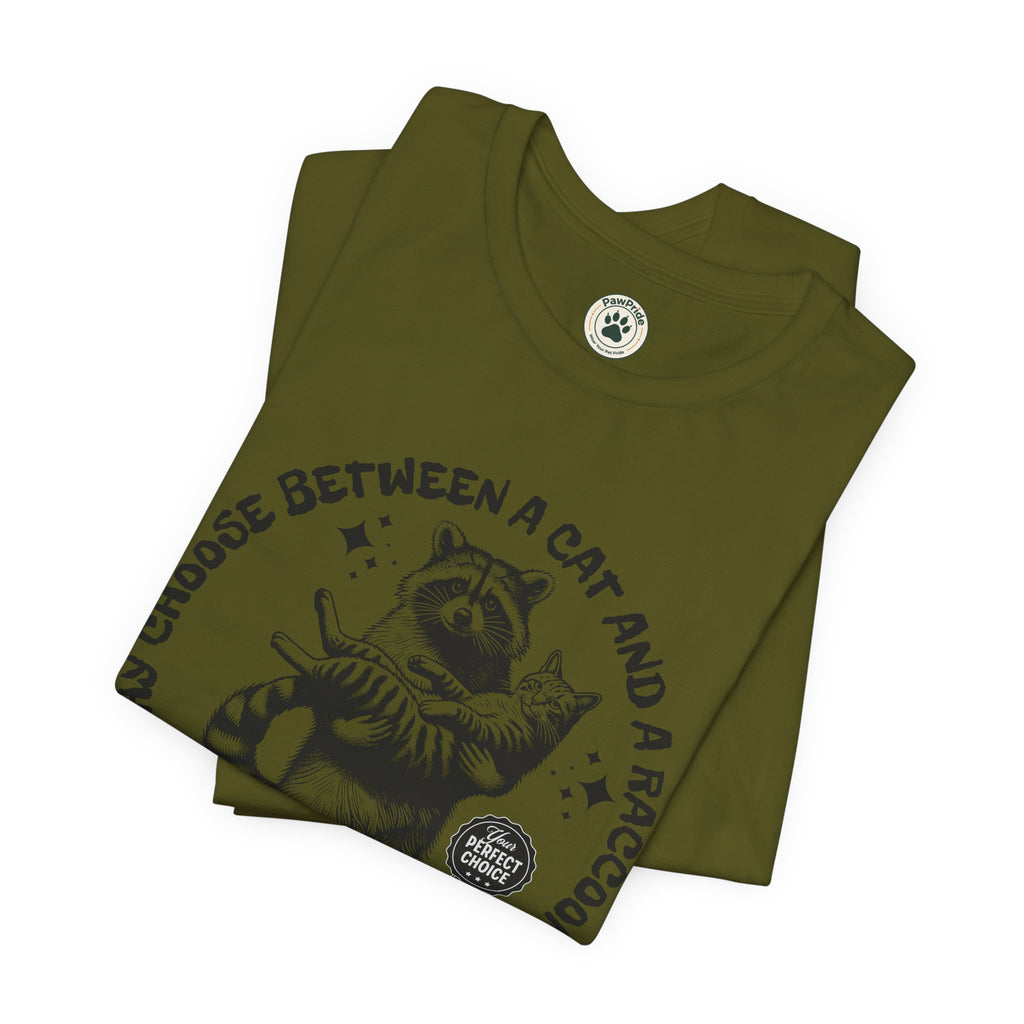Adopt Both! Raccoon & Cat Rescue T-Shirt