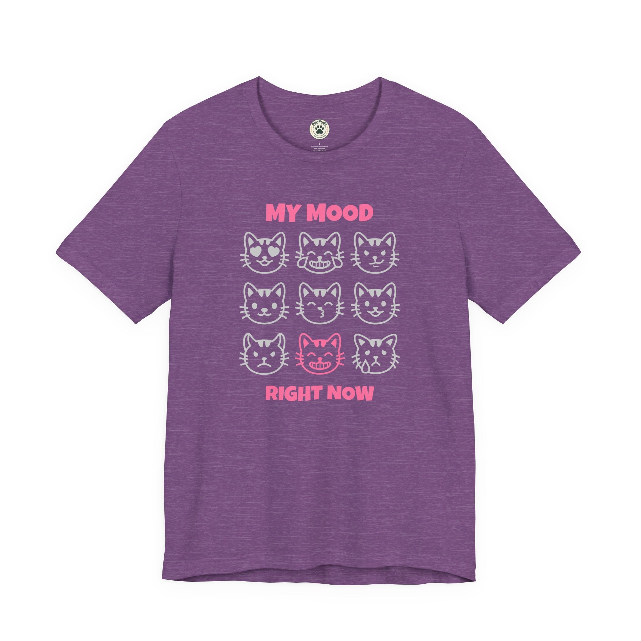 My Mood Right Now Cat Graphic Tee