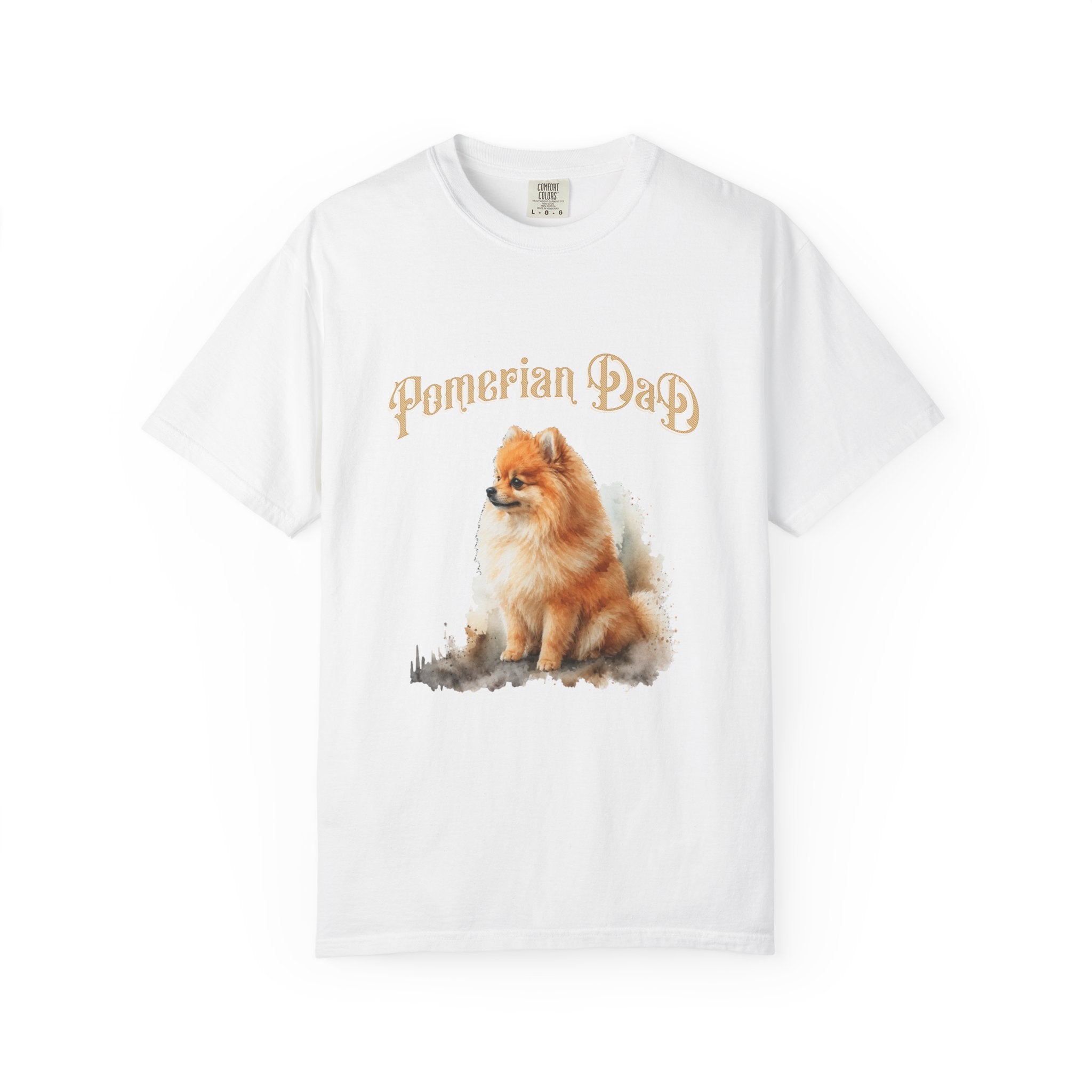 Pomeranian Dad T-Shirt — Cute Pomeranian Dog Tee for Pet Owners