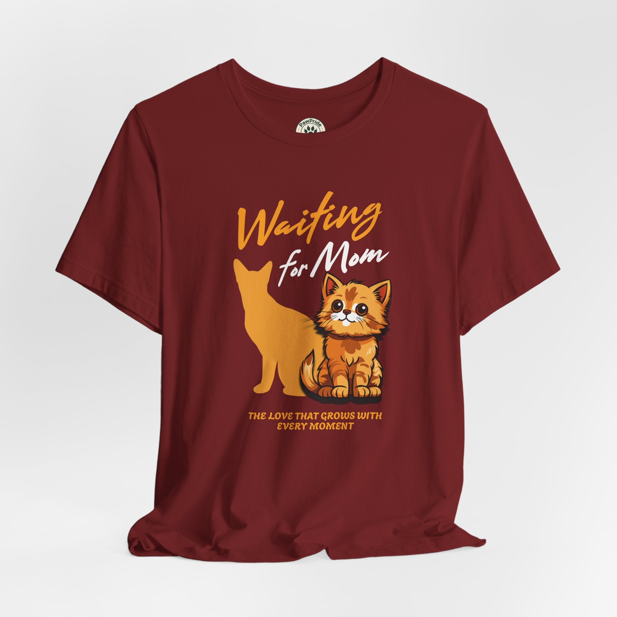 Waiting for Mom Cat T-Shirt — Cute Rescue Kitten Graphic Tee