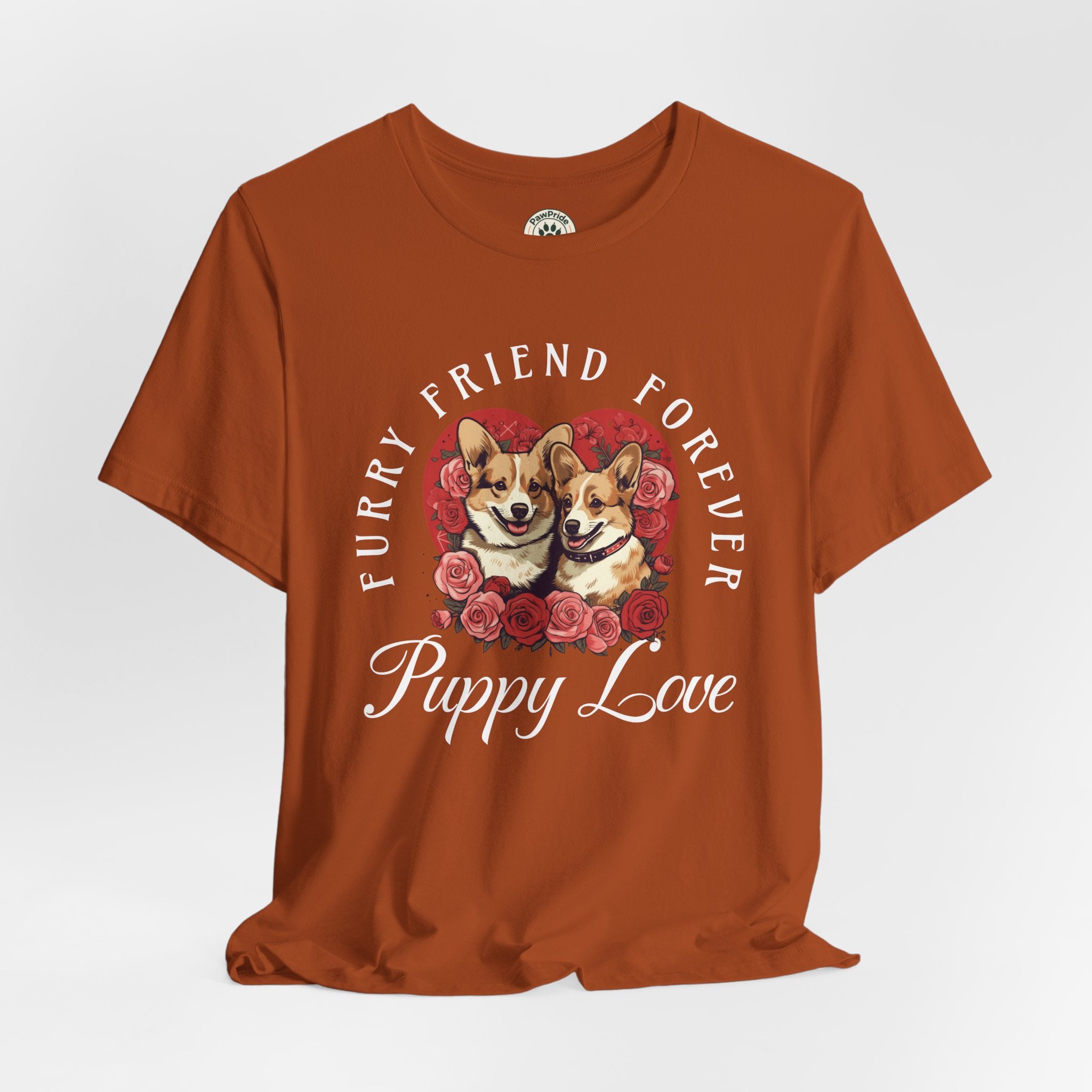 Puppy Love T-Shirt — "Furry Friend Forever" Corgi Tee