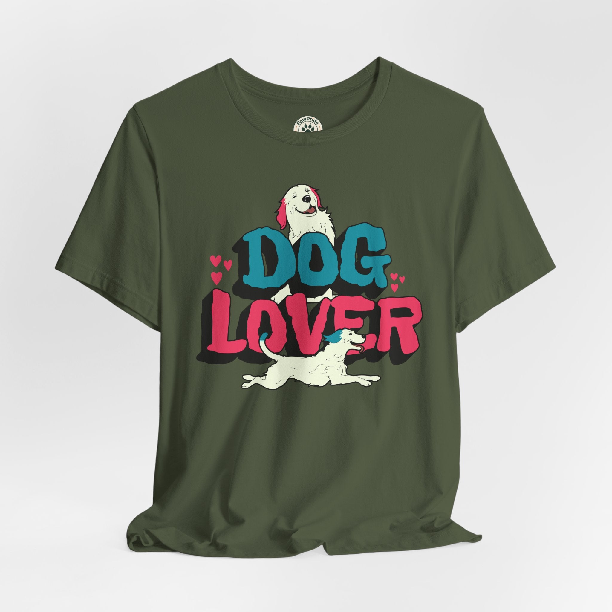 Dog Lover T-Shirt — Cute Retro Pup Graphic Tee