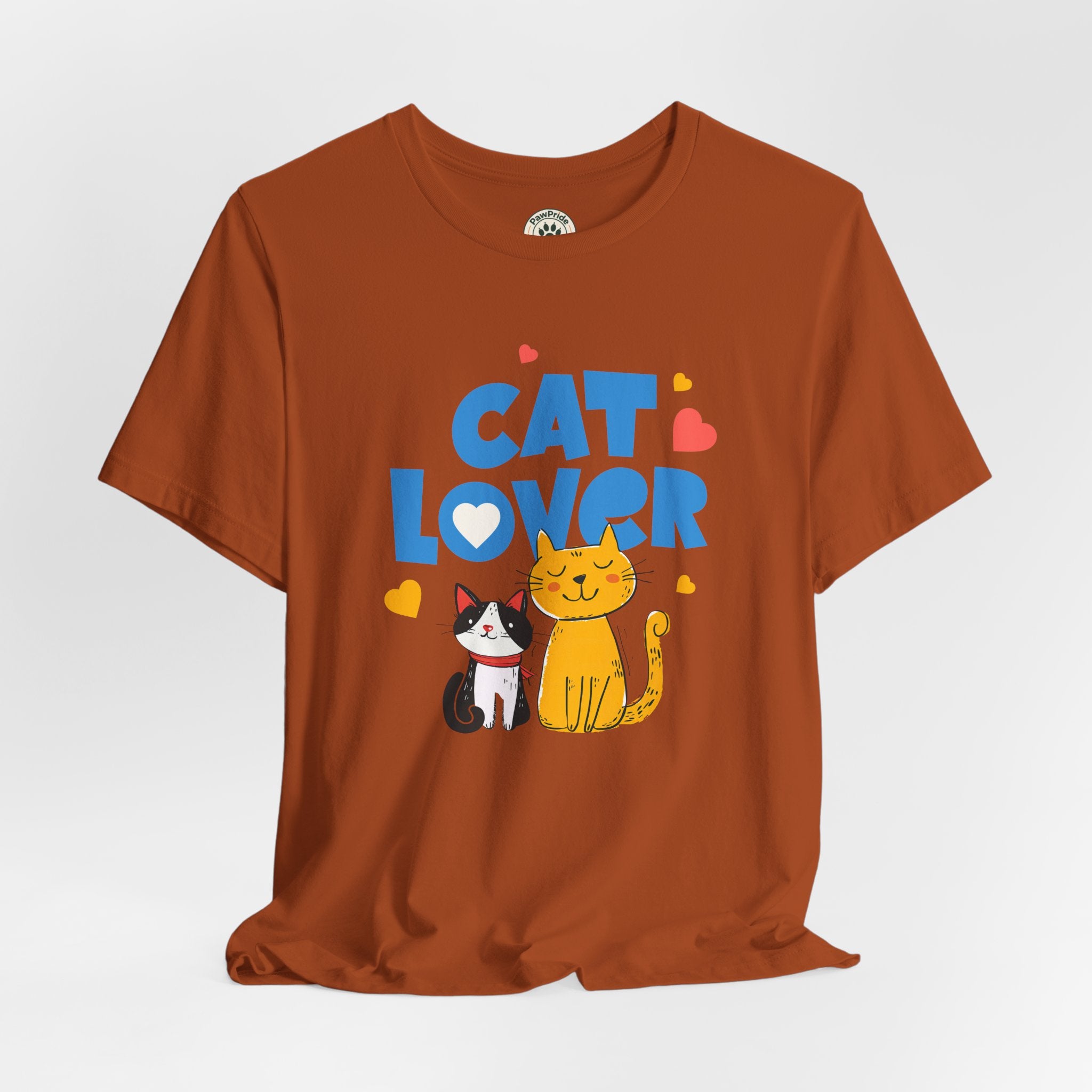 Cat Lover T-Shirt — Cute Cartoon Cats Graphic Tee